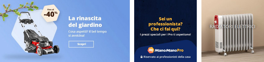 Commenti e opinioni dei clienti di manomano.it che testimoniano dopo il loro acquisto nel negozio italiano